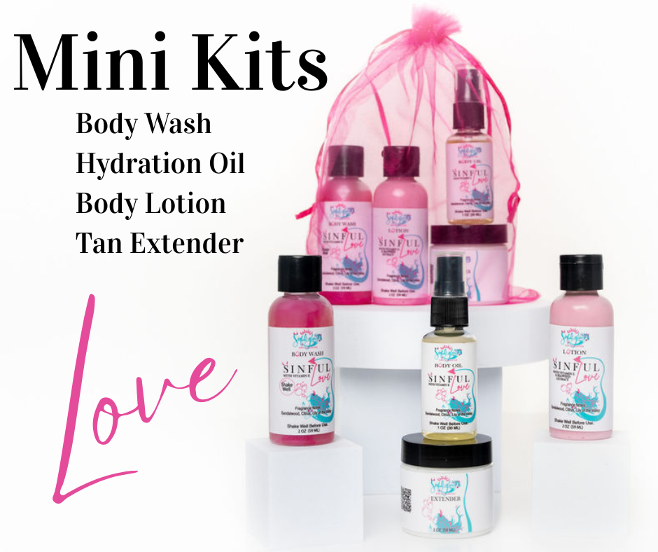 Sinful Glow Collective Body Mini Kits