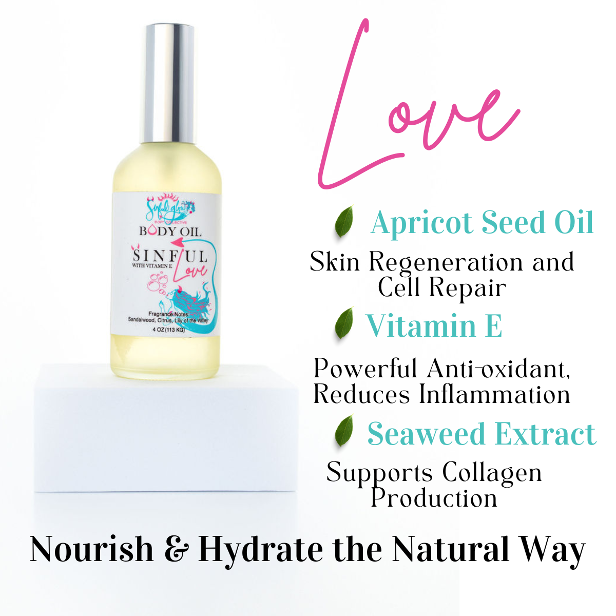 Sinful Glow Body Collective Hydration Oil