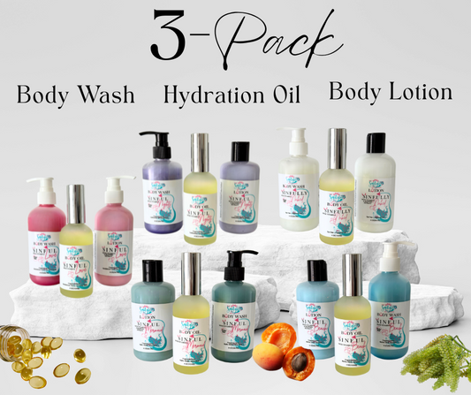 Sinful Glow Body Collective 3-Pack Collection